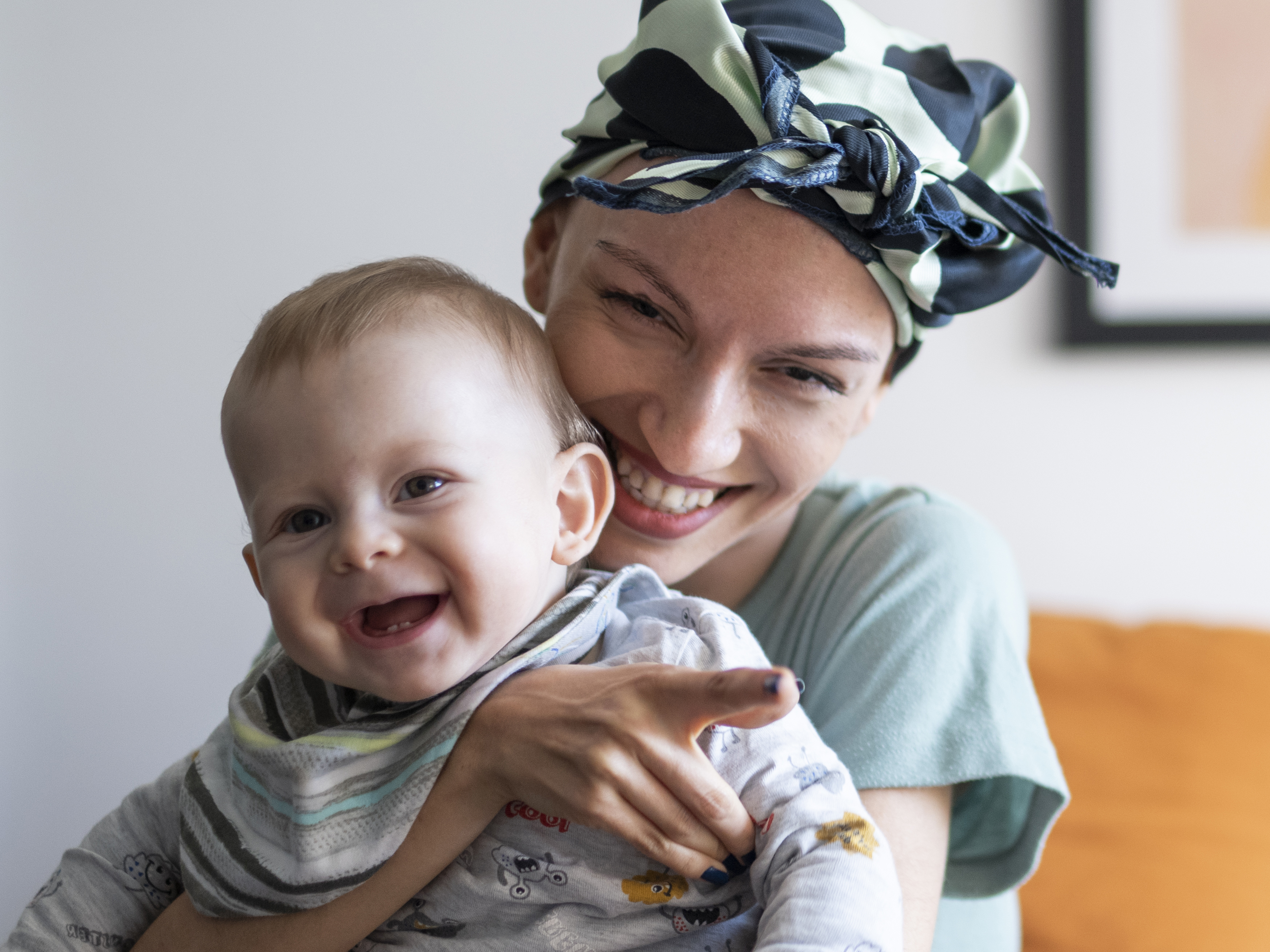 Abstract image of purple lights on a black background